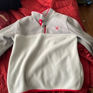 Spider Fleece 1/4 zip(snap) Size XL